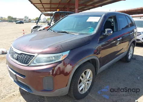 2014 Kia Sorento Lx from USA, damaged, VIN 5XYKT3A68EG480195
